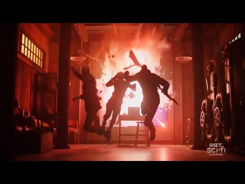 Arrow 8x06 - Green Arrow and Black Canary Fail to Stop the Bomb Scene [HD]