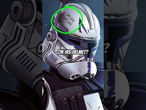 Why Does Captain Rex Have TALLY MARKS on His Helmet?