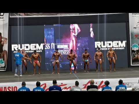 Presentación Categoría Culturismo Senior hasta 80 k.