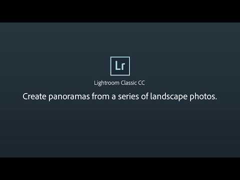 Create Panoramas From a Series of Landscape Photos | Adobe Lightroom