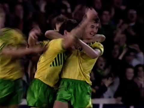 Norwich City v Southampton F.A. Cup Quarter Final Replay 18-03-1992