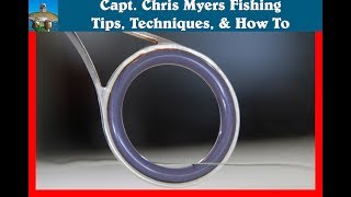 Braided Fishing Line and Rod Guides