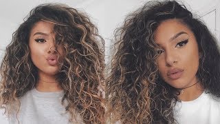 BIG CURLY HAIR TUTORIAL / ROUTINE