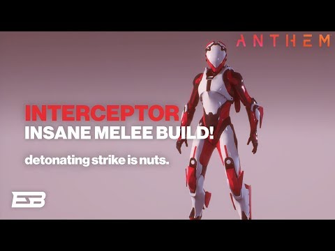 INSANE DEMO INTERCEPTOR MELEE BUILD! // Anthem Gameplay (2019)