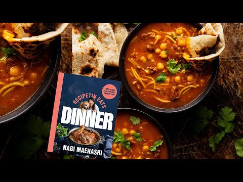 Moroccan Harira Soup with Lamb