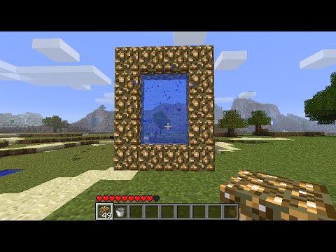 Minecraft: How to make a Portal to Heaven - (Minecraft All Portals to Heaven)