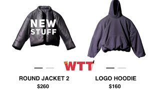 NEW YZY GAP available now! DRY BAG! ROUND JACKET 2!