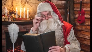 Mensagem de vídeo do Papai Noel na Finlândia 🎅🦌🎄 Pai Natal na Lapônia - Santa Claus