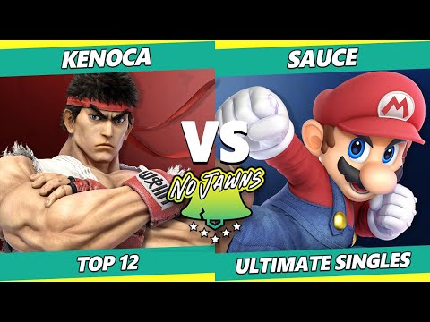 No Jawns 2 - Kenoca (Ryu) Vs. SAUCE (Mario) SSBU Ultimate Tournament