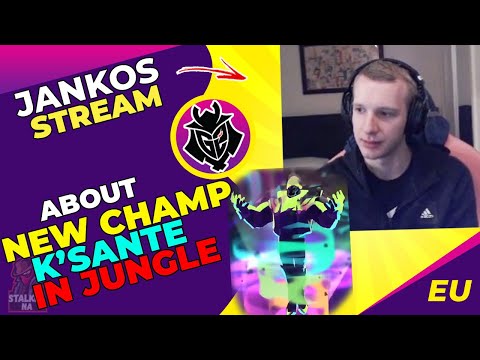 G2 Jankos Opinion on K'Sante in Jungle [New Champion]
