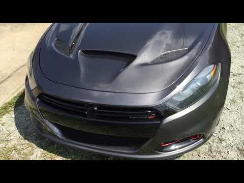Review of Amerihood Hellcat-Style Fiberglass Hood for Dodge Dart