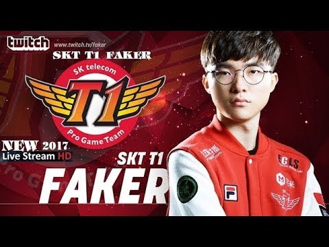 SKT T1 FAKER Live Stream 06/25/2017 | LOL Replays | Faker's Stream Highlight