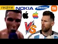 Cristiano Ronaldo Siuuu VS Messi BOBO but famous phone ringtones