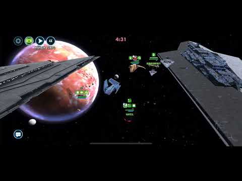 SWGOH Finalizer w/ 5* Tie Echelon vs Executor full test session, wait for the last battle :)