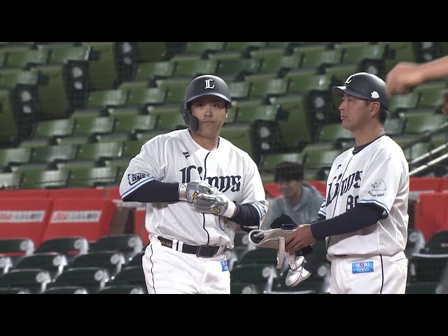 【ファーム】ライオンズ・仲三河優太 ファーストへのタイムリー内野安打!!  2025年4月22日 埼玉西武ライオンズ 対 横浜DeNAベイスターズ