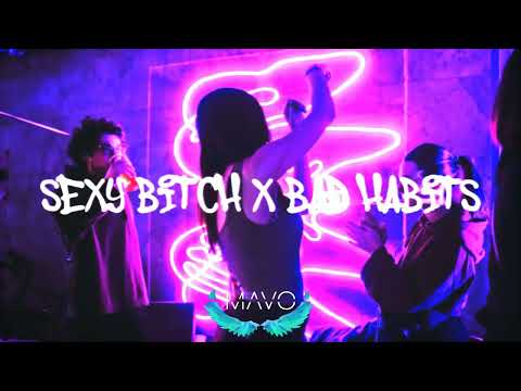 David Guetta - Sexy Bitch ft. Akon  X Ed Sheeran - Bad Habits (MΛVO mashup)