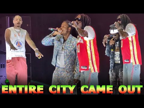 VYBZ KARTEL SURPRISE US w/ MASICKA, 21 SAVAGE, BLACK RYNO in ATLANTA WORL BOSS TOUR!