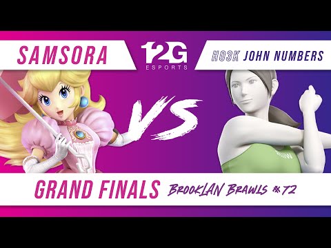 BrookLAN Brawls 72 - Samsora (Peach) v. Ho3K | John Numbers (Wii Fit) - Grand Final