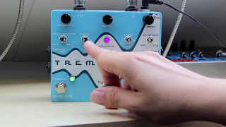 Video thumbnail for Pigtronix Tremvelope | envelope modulated tremolo by JJ of the T