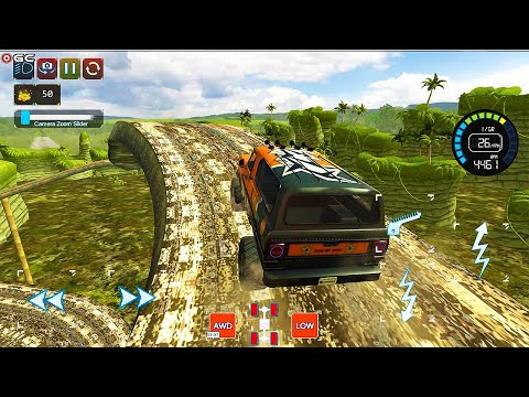 Tough Driving Simulator 4x4 Offroad Mountain Climb Stunt Car Driving Simulator Game Android GamePlay