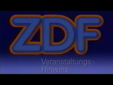 ZDF Veranstaltungshinweis 1988