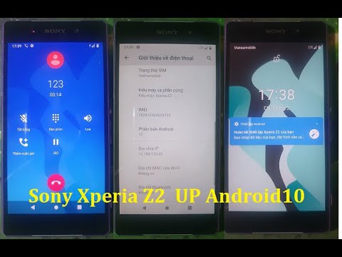 Sony Xperia Z2 Upgrade To Android 10 - D6502 D6503 D6543 Nâng Cấp Android10
