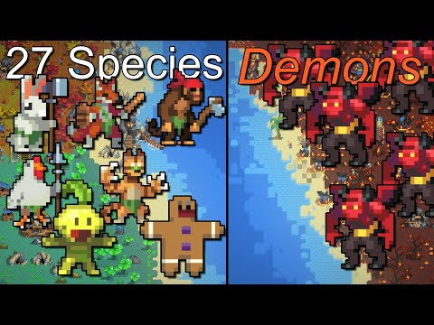 A Kingdom With EVERY Subspecies Versus A Demon Kingdom