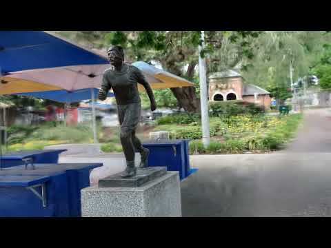 Memorial to Spiridon Louis, 1896 Olympic Games, Berwick, Melbourne, Australia, Xperia 1 II