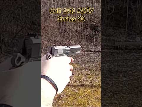 Colt 1911 MKIV Series 80 .45acp #rangetime #accurate