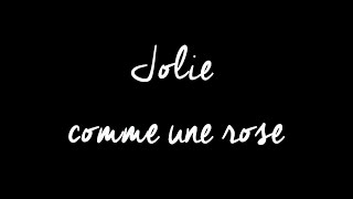 Melody LOU Extrait &quot;Jolie comme une rose&quot; (Yves MONTAND)