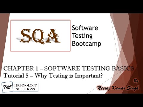 Software Testing Bootcamp Introduction to the Course QA Training Software Testing Tutorials