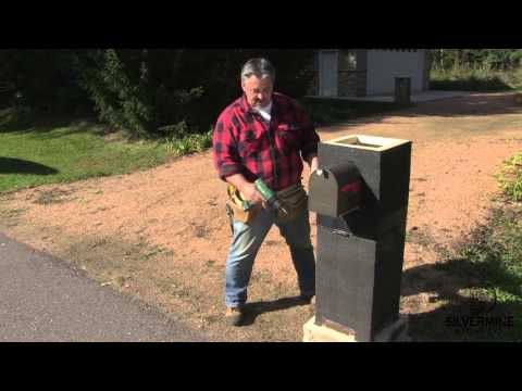 Stone Pillar & Mailbox How-To