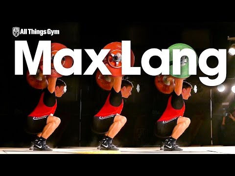Max Lang 145kg Snatch Bundesliga Weightlifting Chemnitzer AC vs. SSV Samswegen 25.02.2017