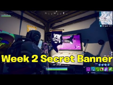SEASON 7 WEEK 2 SECRET BATTLESTAR LOCATION - SNOWFALL CHALLENGE - FORTNITE SECRET SKIN GUIDE