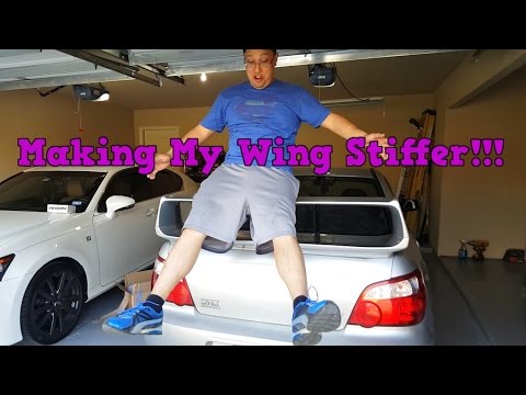 STi Gets A STIFFIE - Ep. 25 - Perrin Wing Stabilizers (Stiffies)