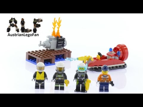 Vidéo LEGO City 60106 : Ensemble de démarrage pompiers