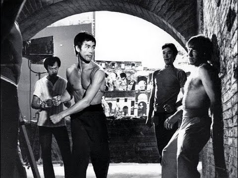 Bruce Lee  -  On the set - Behind the scenes