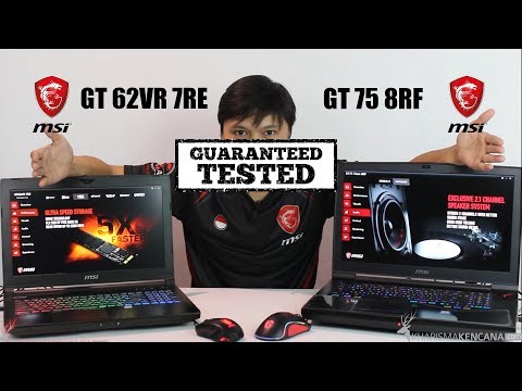 #20 MSI GT75 8RF TITAN AND MSI GT62VR 7RE DOMINATOR