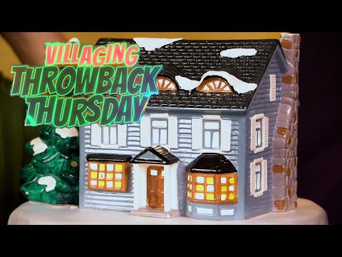 Villaging: Throw Back Thursday Department 56 "Springfield House"