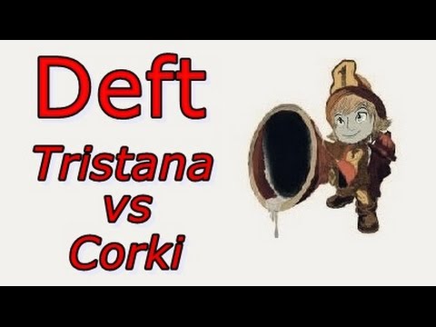 LOL Pro - Deft (Tristana) vs Corki - Korea SoloQ