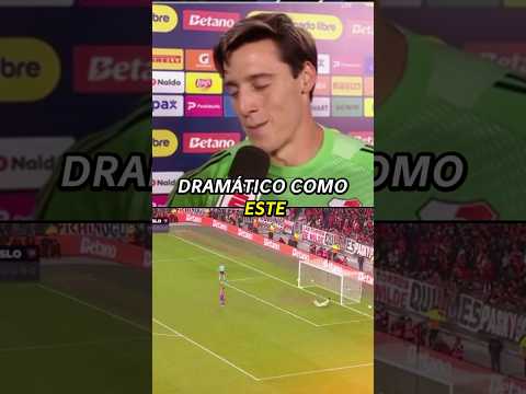 La reacción de Beltrán después de salvar River del papelón ⚪🔴⚪ #riverplate #penalty
