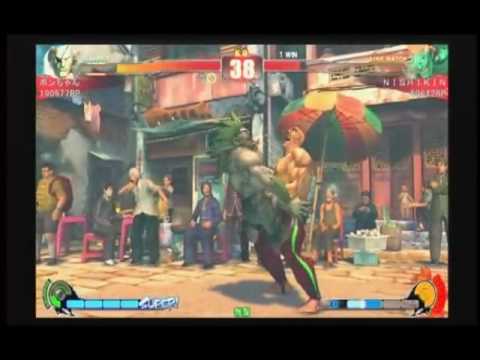 SF4:Bonchan (Sa) vs Nishikin (Bl) - Set 02 - Playland Casual Matches - 23-11-2009