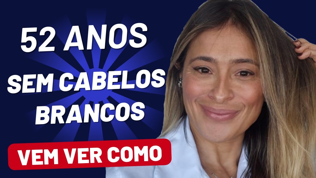 REVERTA NATURALMENTE seus CABELOS BRANCOS Hoje!