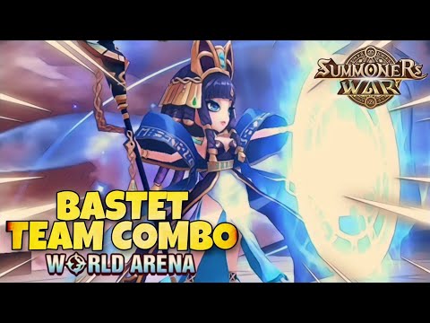 Bastet Team Combo in World Arena - Summoners War