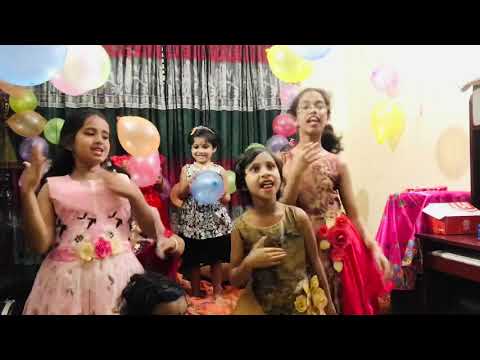 Misti happy birthday dance by Lamia, Samia & Sanzida