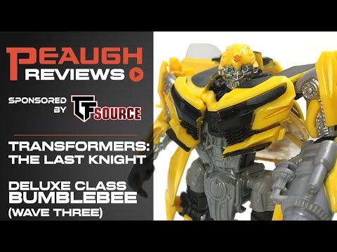 Video Review: Transformers: The Last Knight - Deluxe BUMBLEBEE (Wave 3)