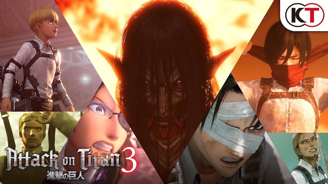 Attack on Titan 3  - Gameplay Reveal Trailer