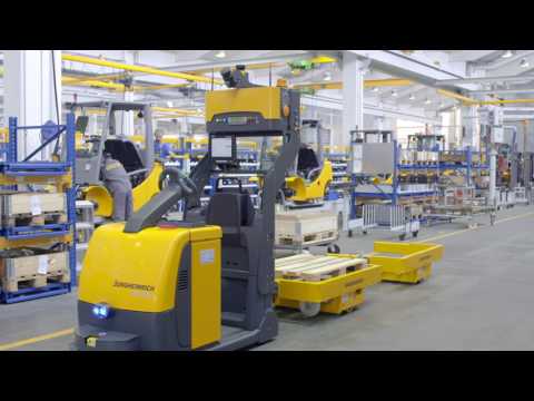 Fahrerlose Transportsysteme – Unser automatisierter Schlepper EZS 350a