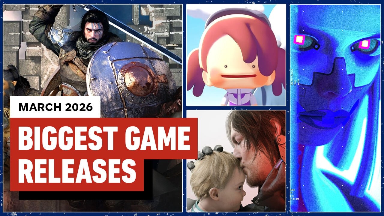 The Biggest Game Releases of March 2026