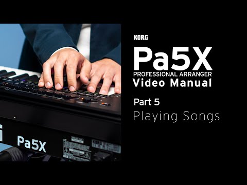 Pa5X Video Manual Part 5: Playing Songs